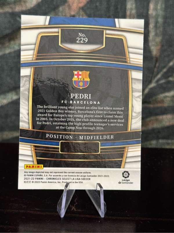 2023-24 Panini Select - Pedri x2 - Barcelona