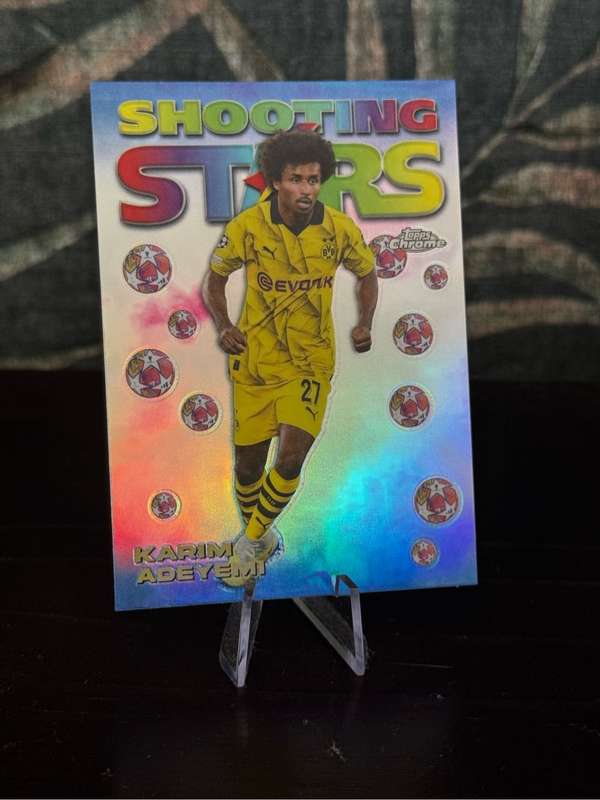 2024 Topps Chrome - Karim Adeyemi Shooting Stars - Borussia Dortmund
