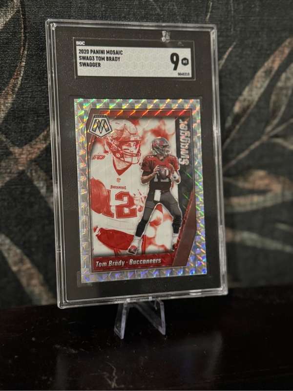 2020 Panini Mosaic - Tom Brady Swagger Prizm - Tampa Bay Buccaneers