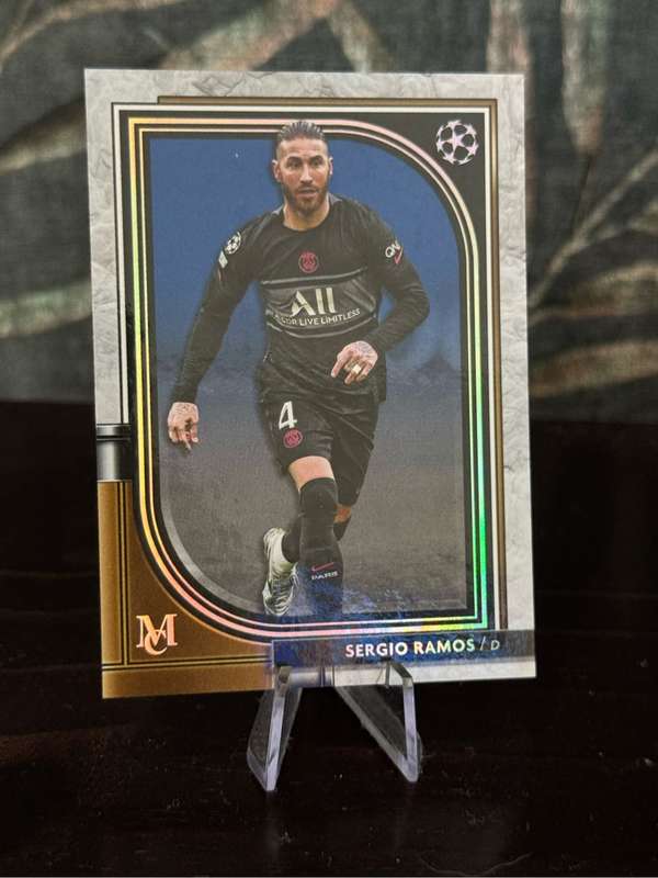 2022 Topps Museum - Sergio Ramos - PSG