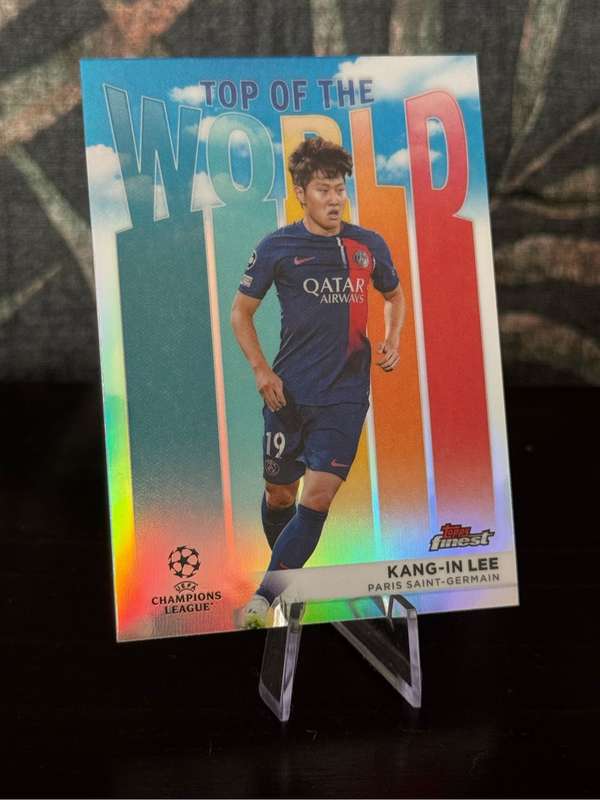 2024 Topps Finest - Kang-In Lee Top of the World TW-6