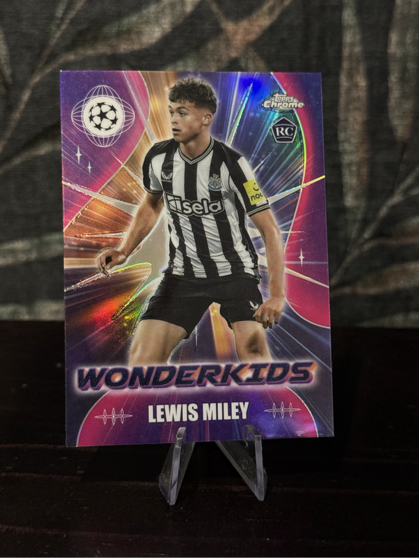 2024 Topps Chrome - Lewis Miley Wonderkids RC - Newcastle
