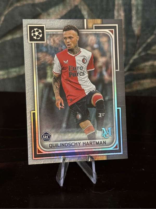 2024 Topps Museum - Quilindschy Hartman RC - Feyenoord