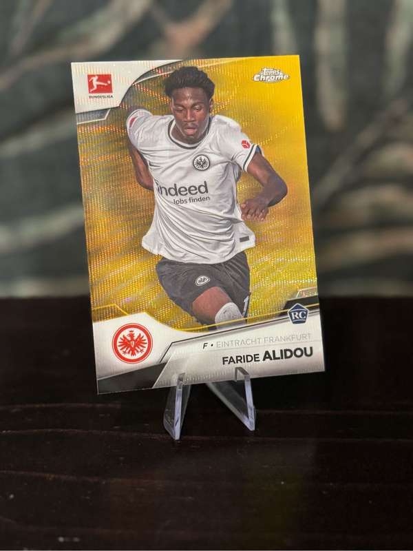 2023 Topps Chrome - Faride Alidou 24/50 RC - Eintracht Frankfurt
