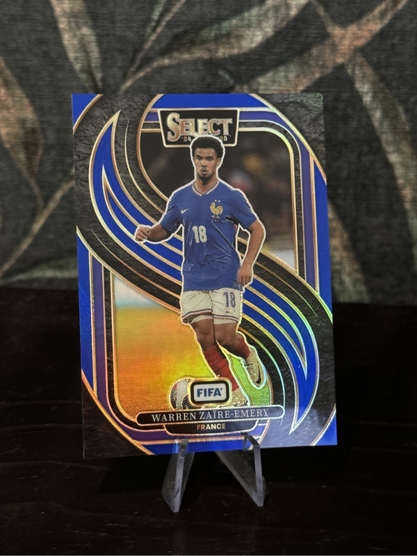 2024-25 Panini Select - Warren Ziare-Emery Blue Prizm - France
