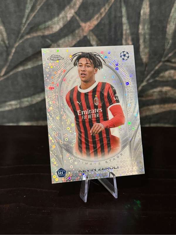 2025 Topps Ultimate Stage - Kevin Zeroli RC - AC Milan