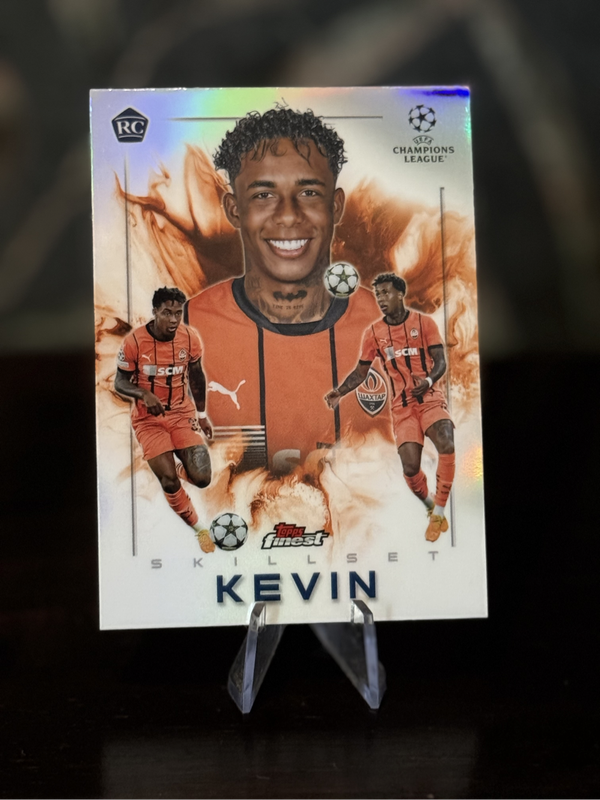 2024-25 Topps Finest - Kevin Skillset RC - Shakhtar Donetsk
