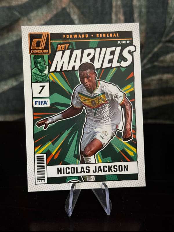 2024-25 Panini Donruss - Nicolas Jackson Net Marvels - Senegal