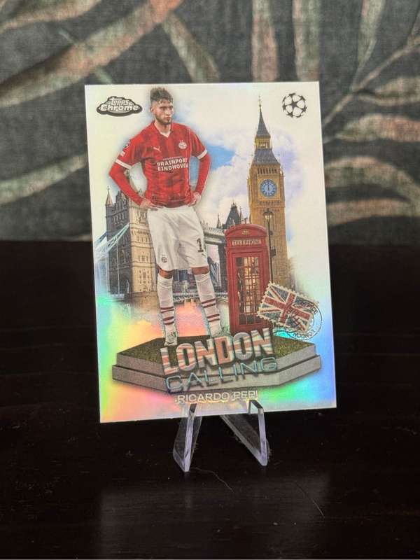 2024 Topps Chrome - Ricardo Pepi London Calling - PSV