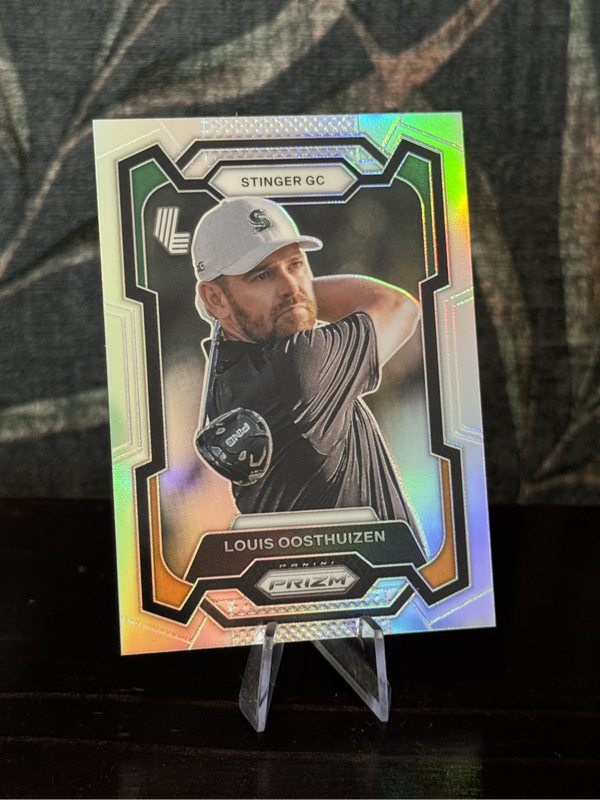 2024 Panini Liv Golf - Louis Oosthuizen Silver Refractor - Stinger GC