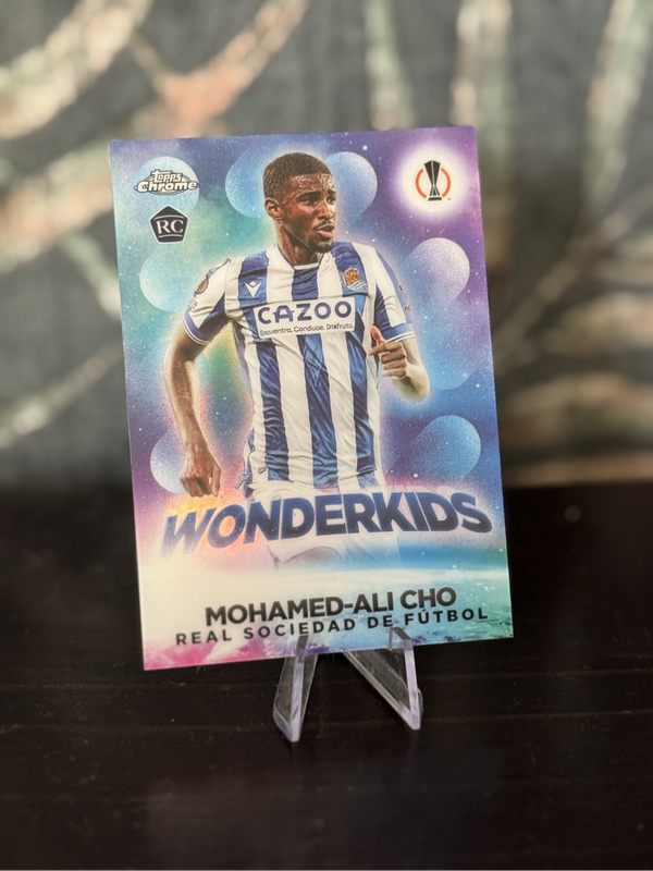2023 Topps Chrome - Mohamed-Ali Cho RC Wonderkids - Real Sociedad