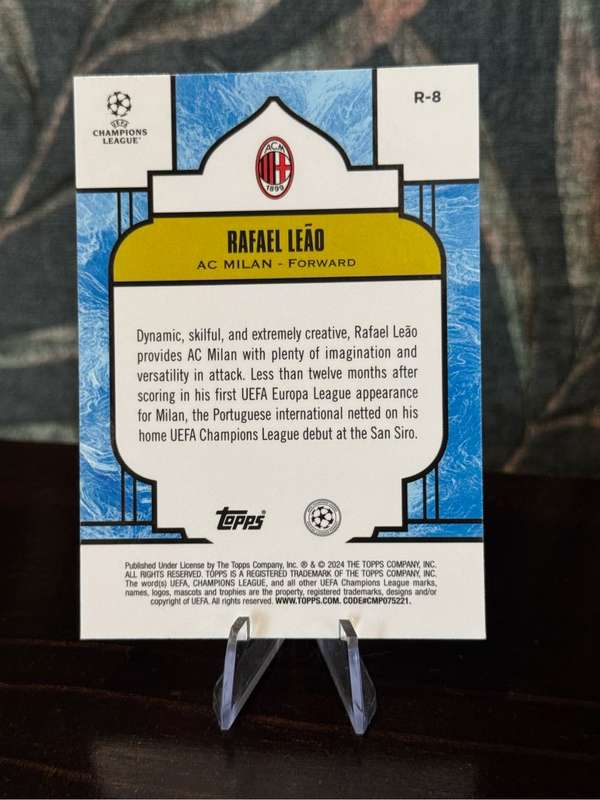 2024 Topps Merlin - Rafael Leao Renaissance Case Hit - AC Milan