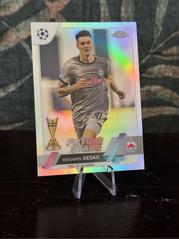 2023 Topps Chrome - Benjamin Sesko Future Stars - FC Salzburg