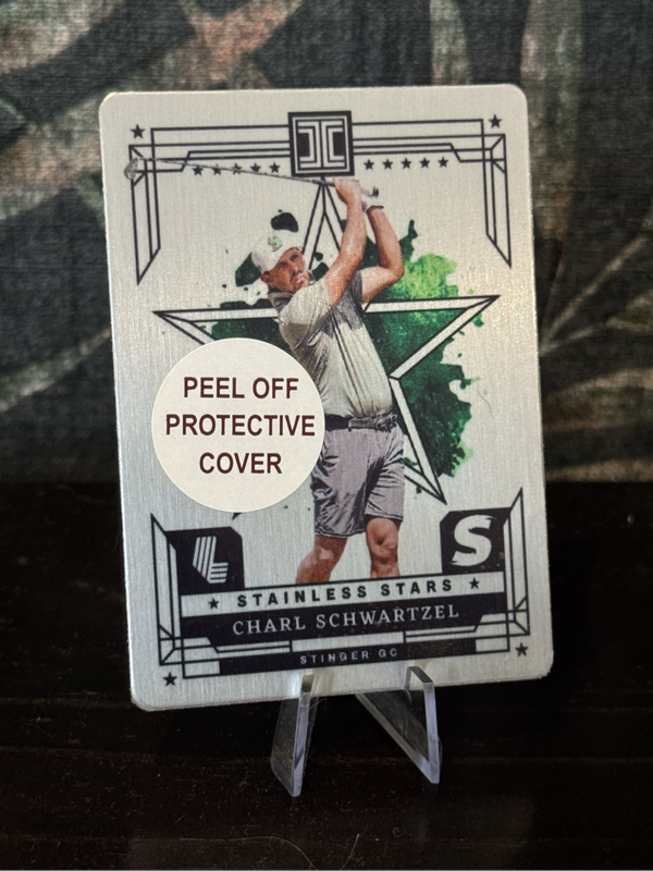 2024-25 Panini Impeccable - Charl Schwartzel Stainless Stars 43/54 - Stinger GC