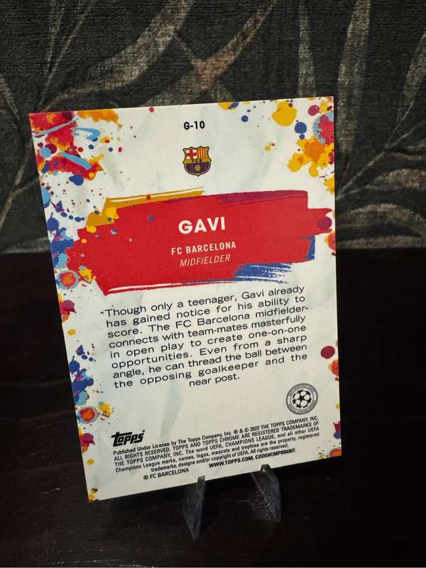 2022-23 Topps Chrome - Gavi Golazo RC #G-10