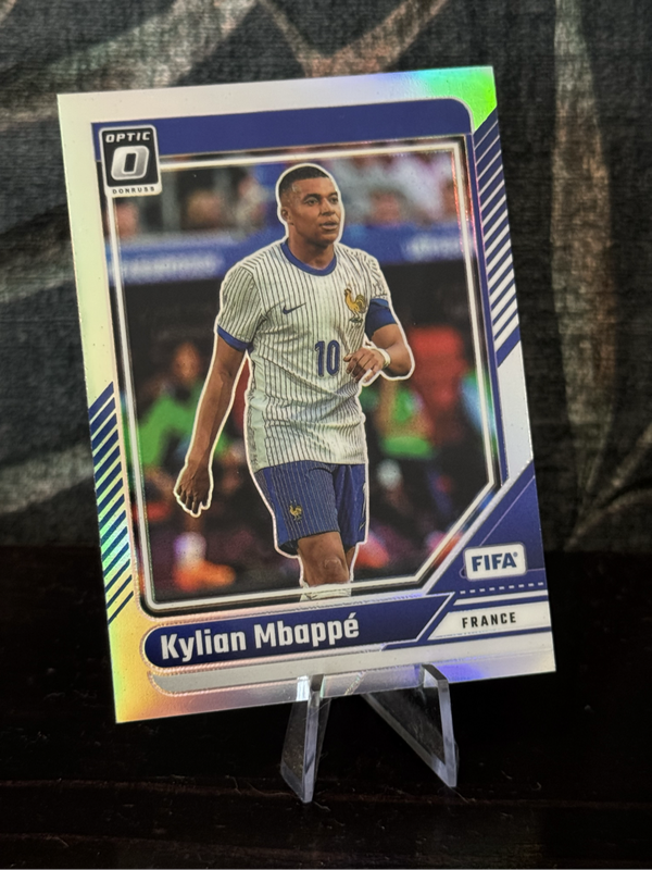 2024-25 Panini Donruss - Kylian Mbappe Optic Silver Holo Prizm - France