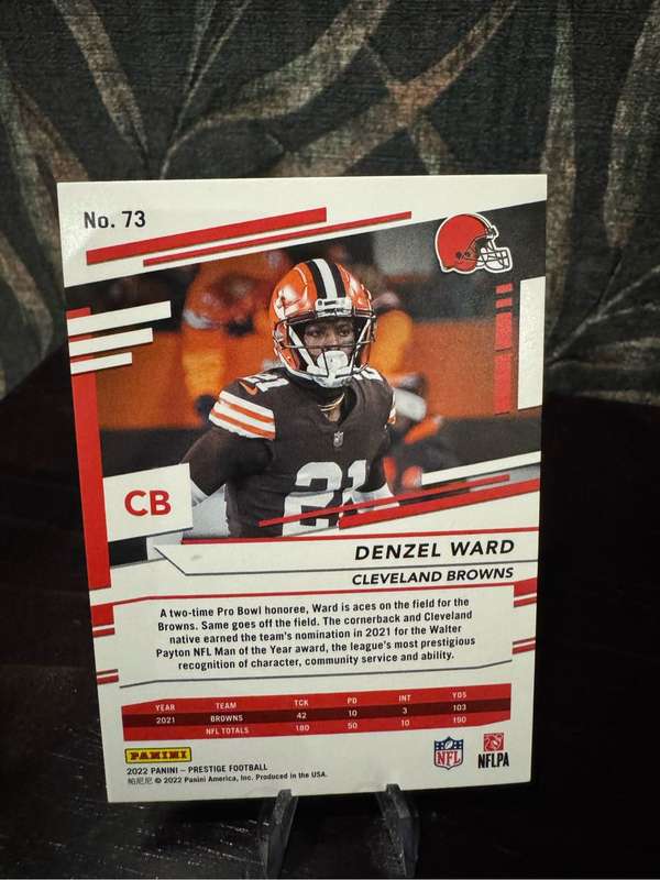2022 - Panini Prestige - Denzel Ward - Xtra Points 013/199