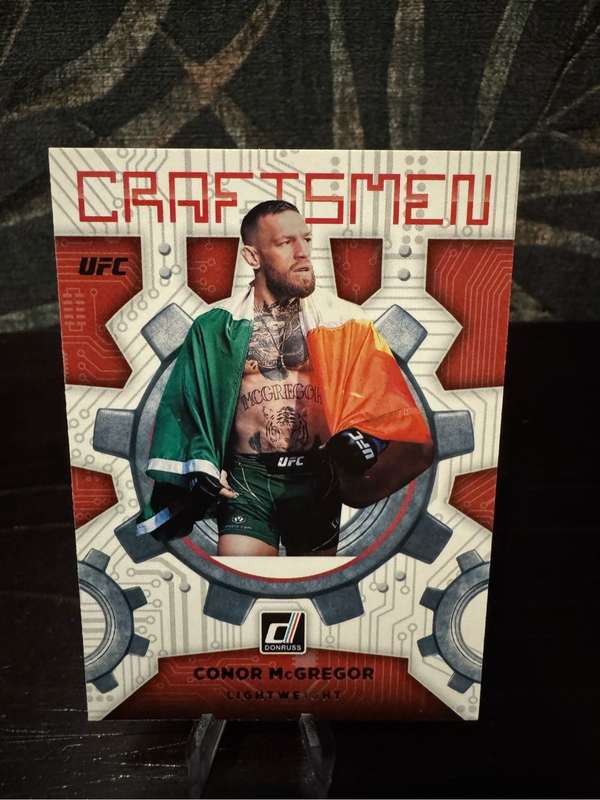 2022 Panini Donruss UFC - Conor McGregor Craftsmen Insert #17