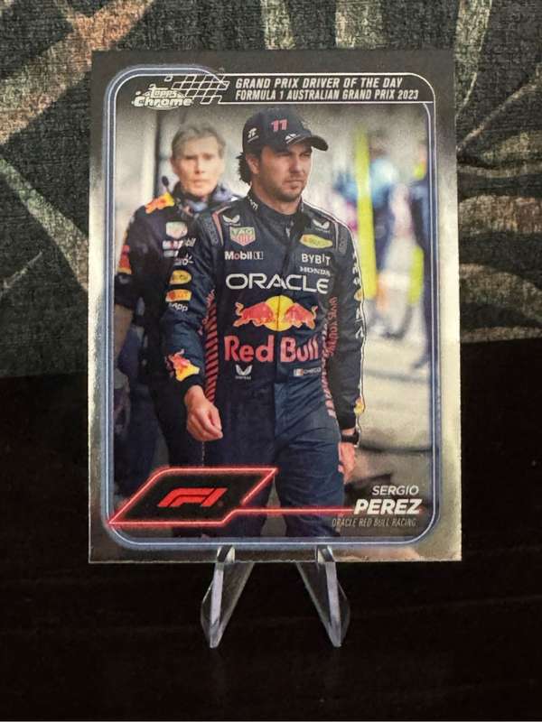 2024 - F1 Topps Chrome - Red Bull Mix (Max -1, Perez - 3, Red Bull Team - 1)