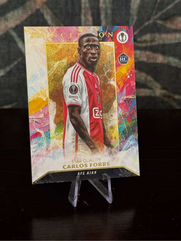 2024 Topps Inception - Carlos Forbs Star Quality RC - Ajax