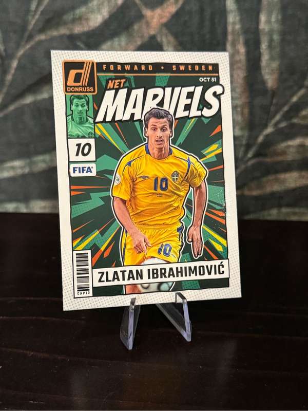 2025 Panini Donruss - Zlatan Ibrahimovic Net Marvels - Sweden