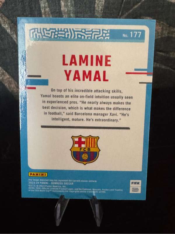 2023-24 Panini Donruss - Lamine Yamal Optic Rated Rookie - Barcelona