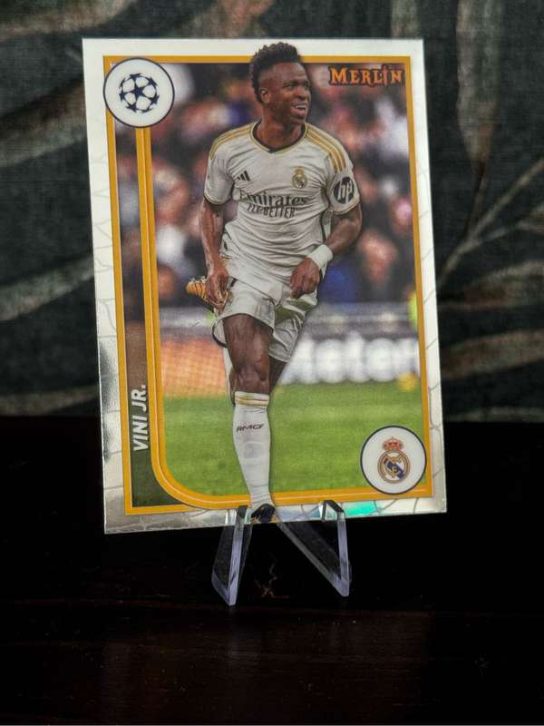 2024 Topps Merlin - Nico Paz, Vini Jr & Fermin Lopez
