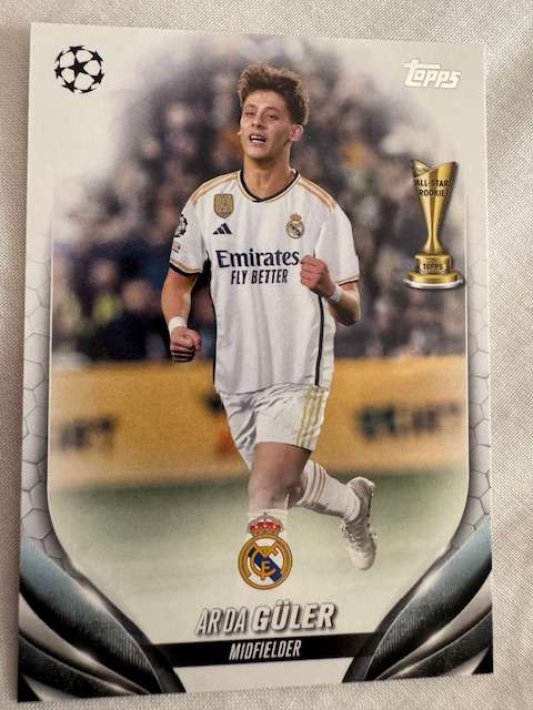 Real Madrid Bundle Lots (Zidane, Guler, Rudiger, Roberto Carlos & Bellingham)