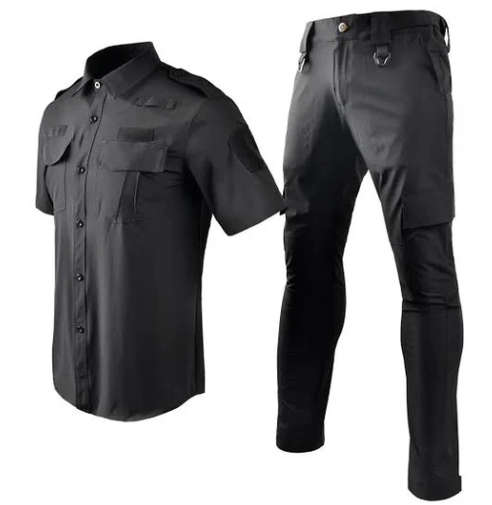 2 Piece Black Work Suit