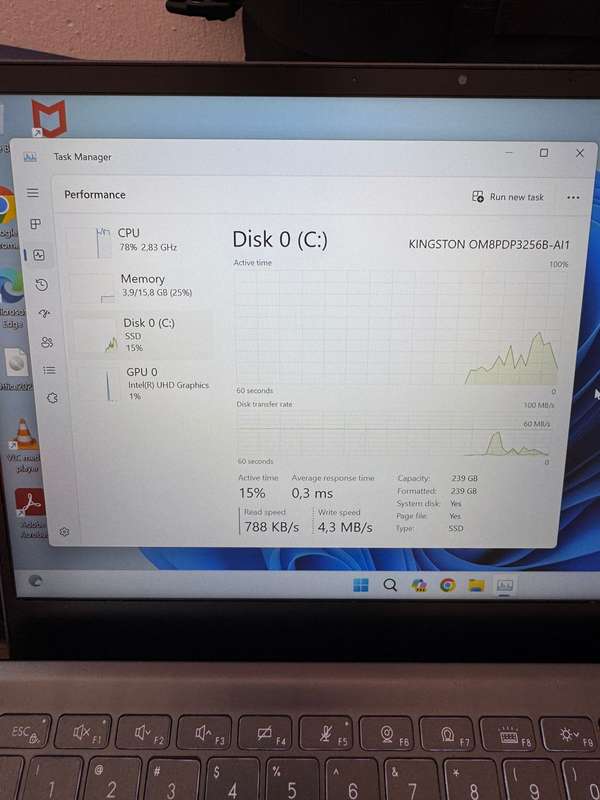 MSI Used Laptop I3