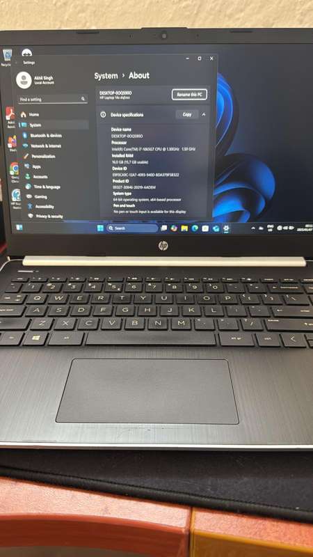 HP Laptop I7