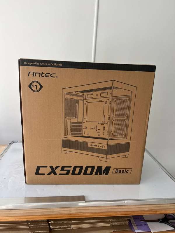 Antec CX500M Basic ATX Mid-Tower Gaming Chassis, Black