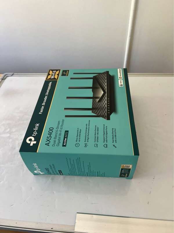 TP Link Archer AX72 AX5400 Dual-Band Gigabit Wi-Fi 6 Router