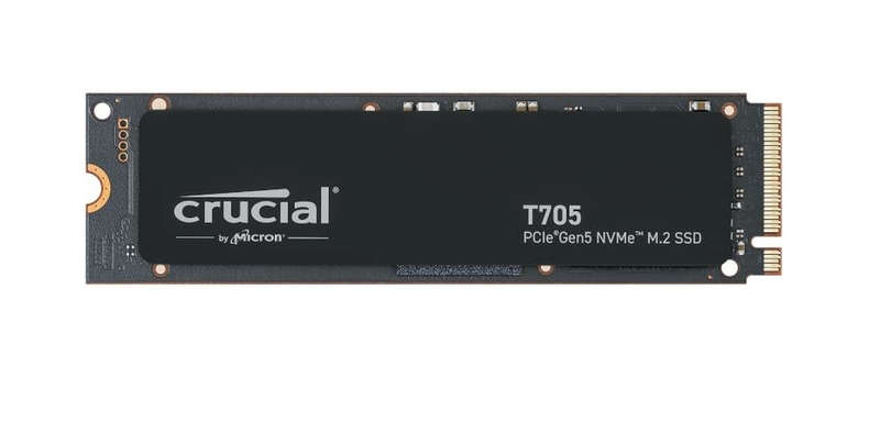 Crucial T705 1TB M.2 NVMe Gen5 NAND SSD