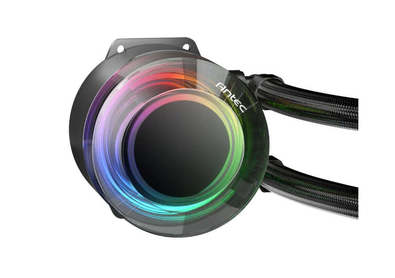 Antec VORTEX LUM 240 ARGB AIO CPU Liquid Cooler  Black