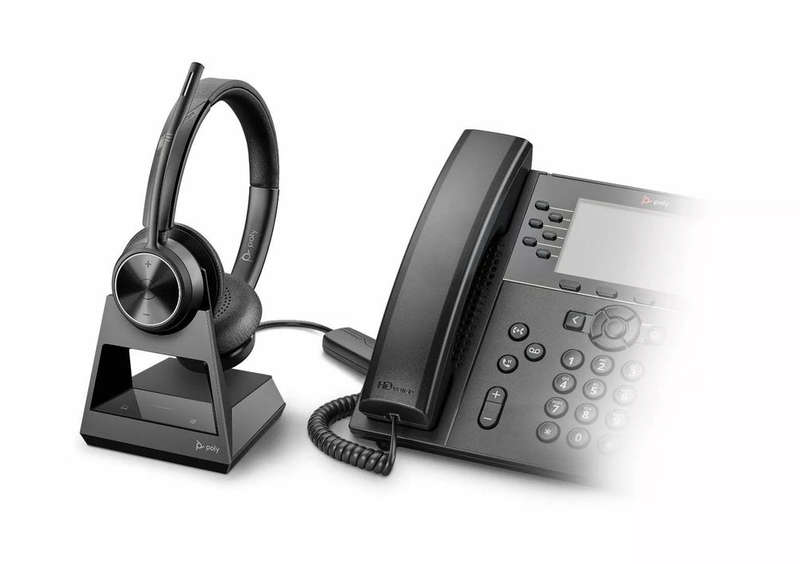 Poly Savi 7320 UC Stereo (MS Teams Certified) Headset