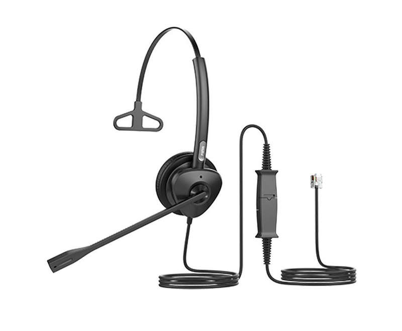 Fanvil Monaural RJ9 Headset with Microphone for IP Phones.