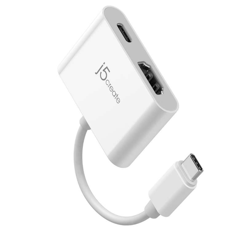 J5 Create USB-C to 4K HDMI Adapter with Power Delivery