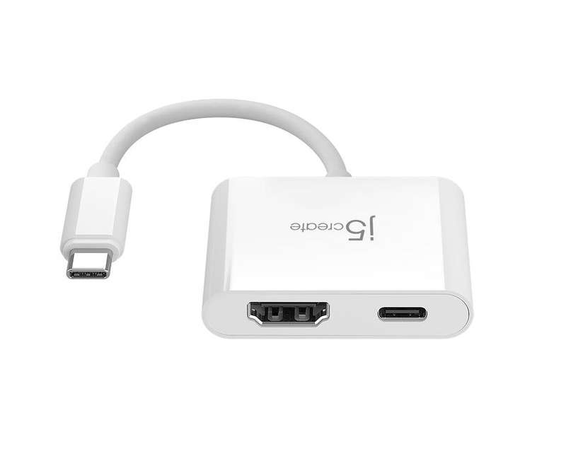 J5 Create USB-C to 4K HDMI Adapter with Power Delivery