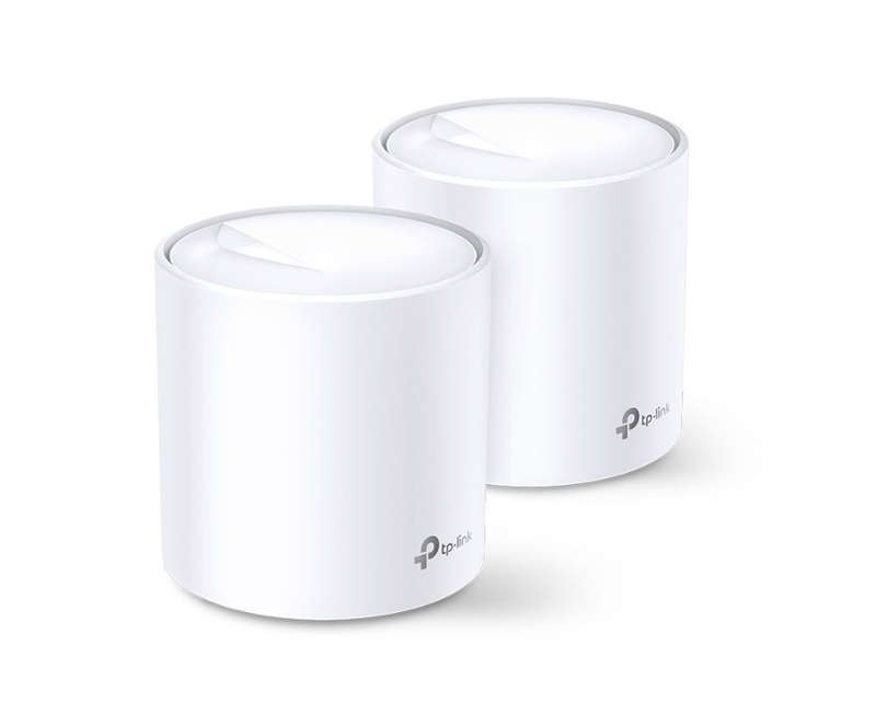 TP-Link Deco X20(2-Pack) AX1800 Whole-Home Mesh Wi-Fi 6 System(Tri-Band)