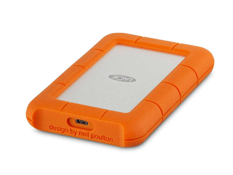 LaCie 1TB 2.5" Rugged External Hard Drive USB-C
