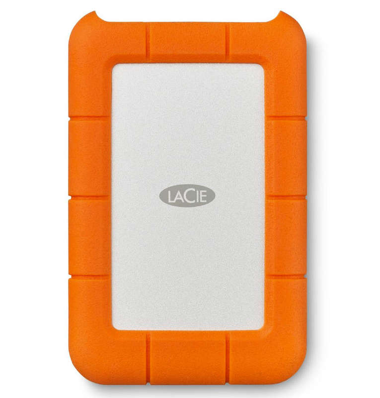 LaCie 1TB 2.5" Rugged External Hard Drive USB-C