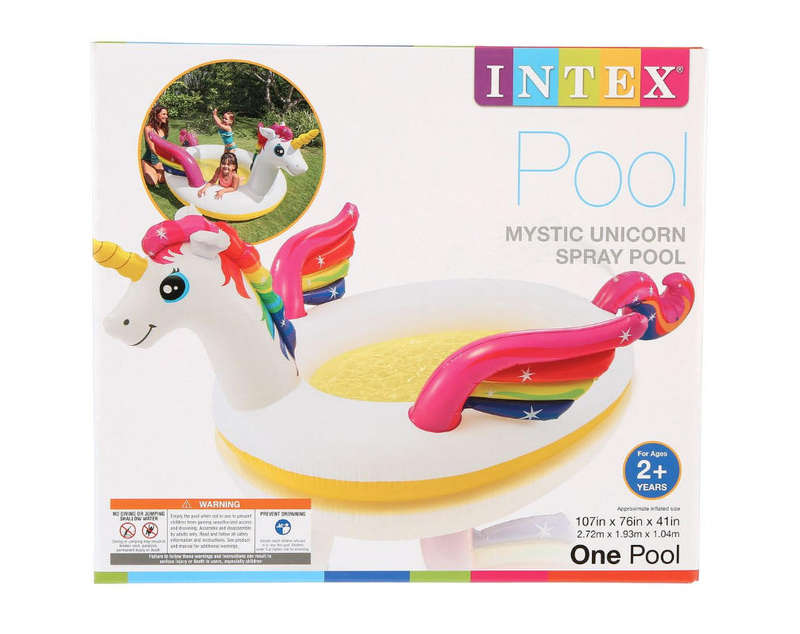 Unicorn Spray Pool Intex