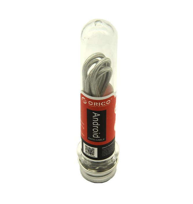 Orico Tube Charger Lightning USB 1m Silver