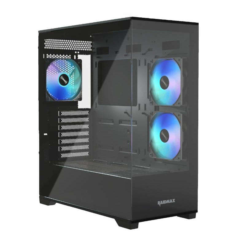 Raidmax Infinita i801 E-ATX ARGB Gaming Chassis - Black
