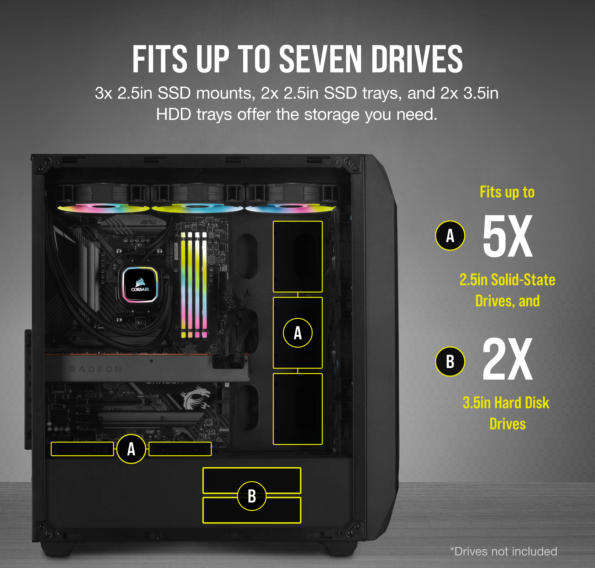 Corsair 470T RGB Mid-Tower Case