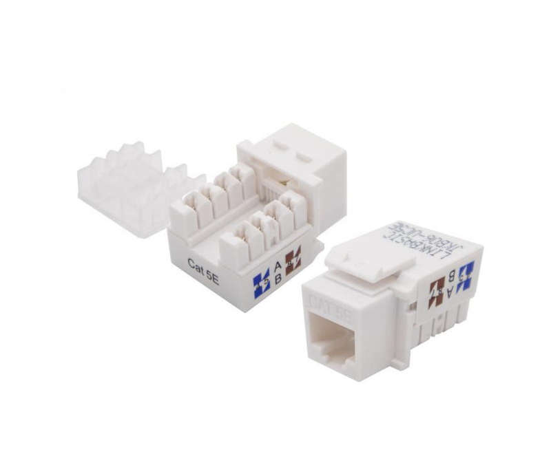 Linkbasic Cat5e UTP Keystone Jack - 6 pack