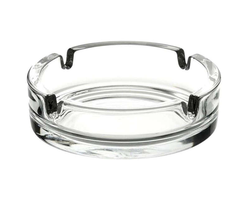 Glass Ashtrays-Clear - Transparent - 11 cm