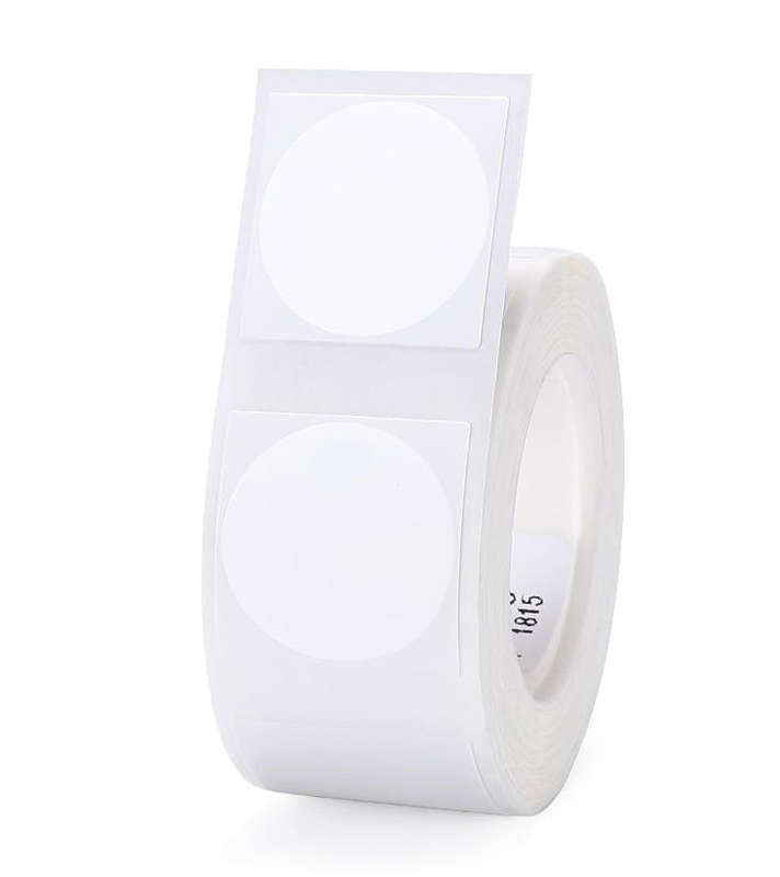 Niimbot - B1 / B21 / B3s - 30x30mm - Round - 210 White Thermal Labels