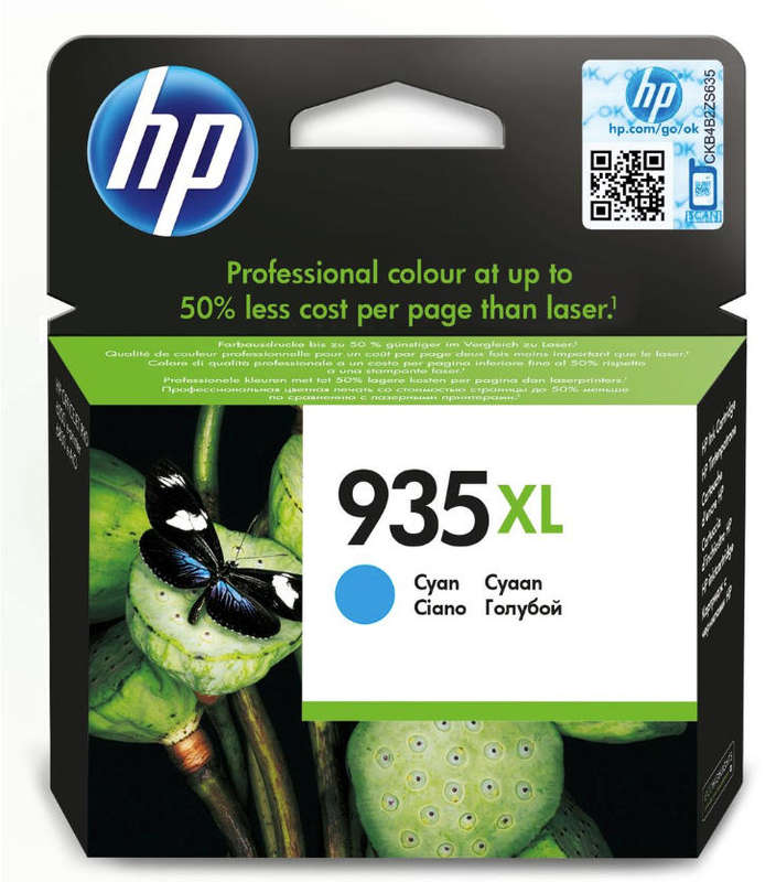 HP 935XL Cyan Officejet Ink Cartridge Oj6830